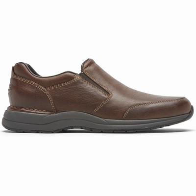 Sapatos Casual Rockport Edge Hill 2 Double Gore Homem Marrom PT-19450